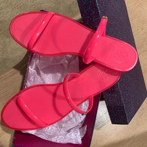 Tory Burch 2 Band Jelly Slide